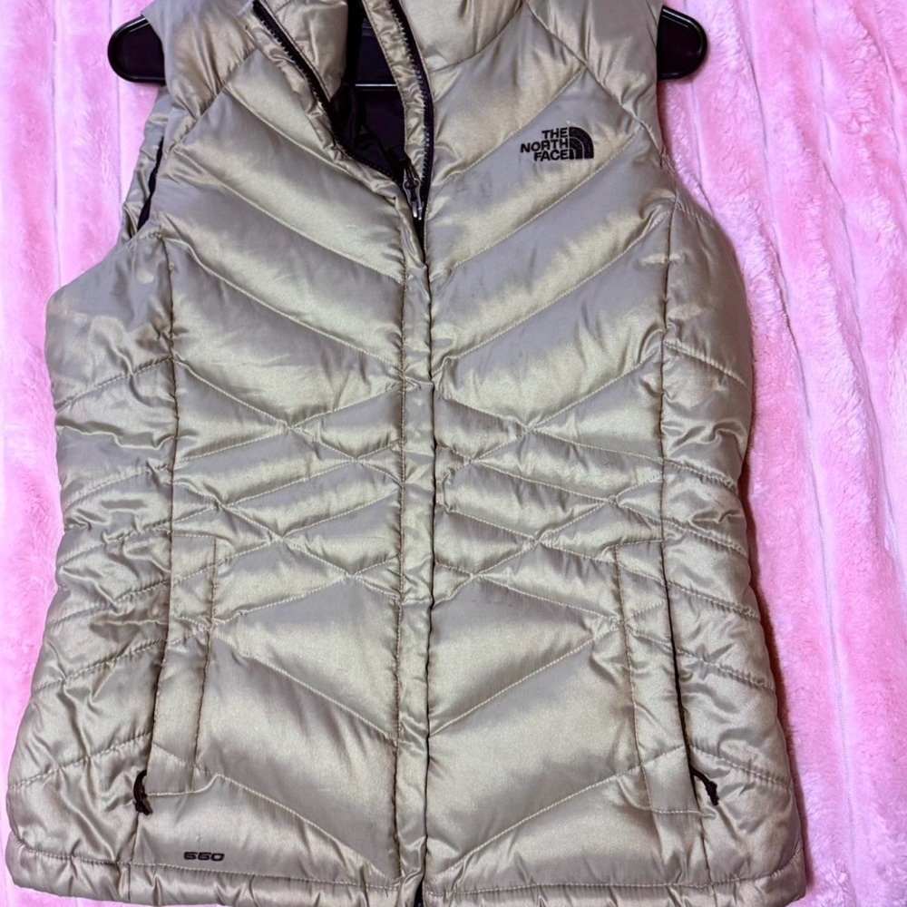 The North Face Women's Metallic Gray Vest